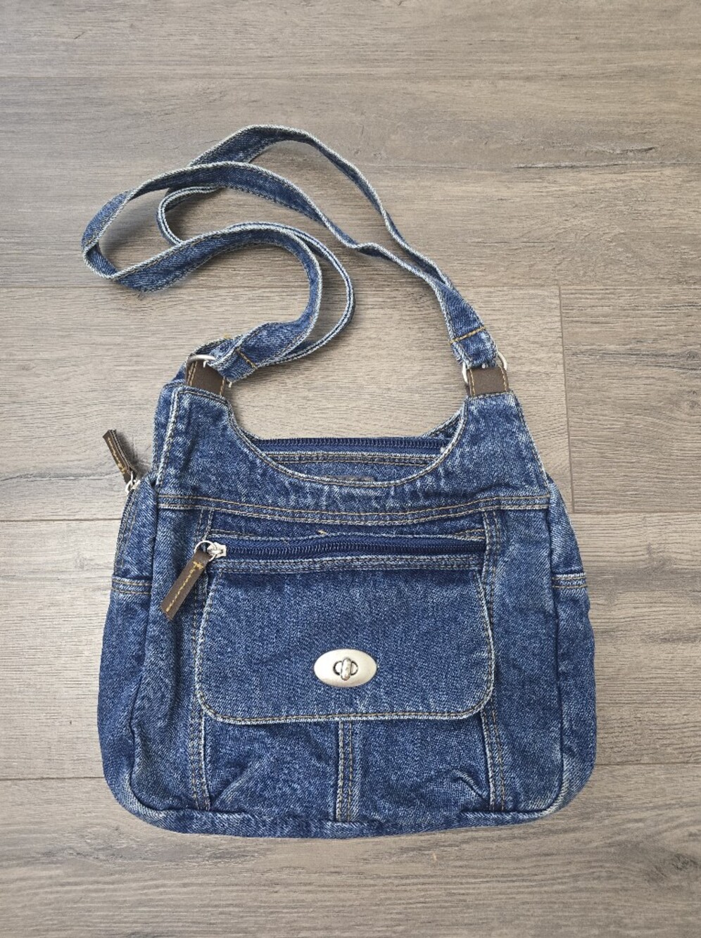 Y2K Denim Shoulder Bag Streetwear Boho